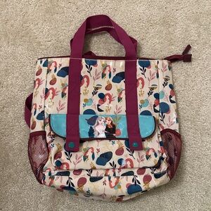 Disney store frozen backpack/ handle tote